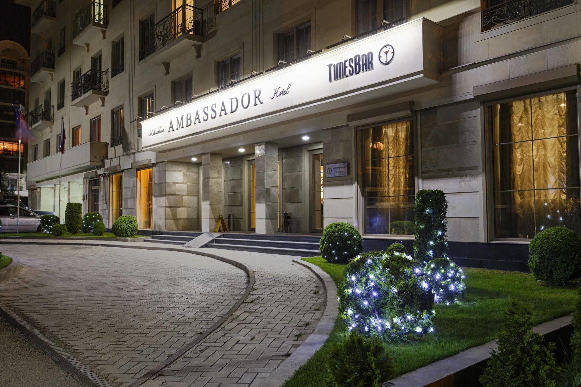 Ambassador Hotel Bisjkek Buitenkant foto